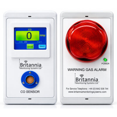 Britannia Wired Carbon Monoxide Monitor with Remote Alarm