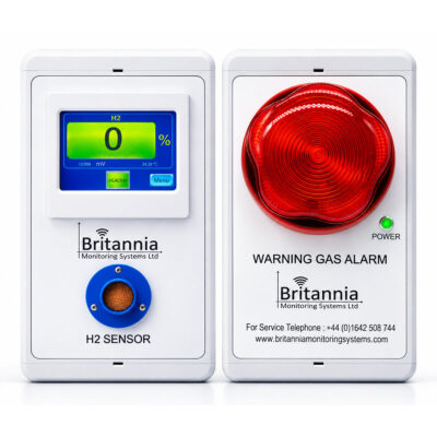 Britannia Wired Hydrogen Monitor with Remote Alarm