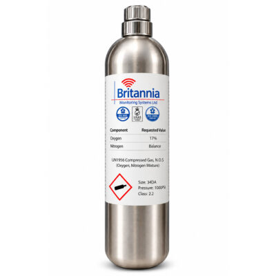 Britannia 17.0% Oxygen Calibration Gas