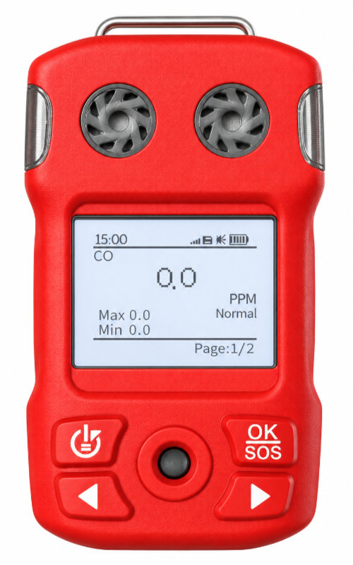 Personal and portable gas detector