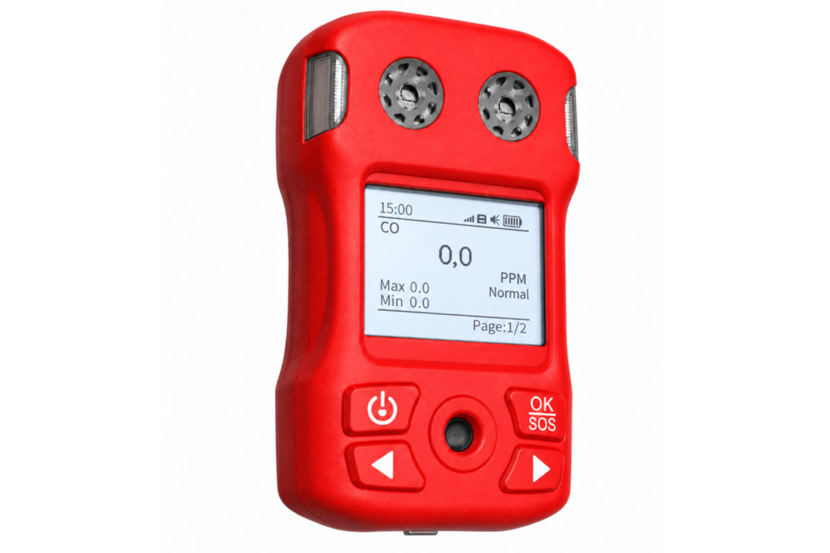 Personal and portable gas monitor